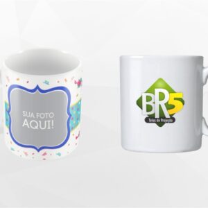 Caneca de Porcelana Personalizada